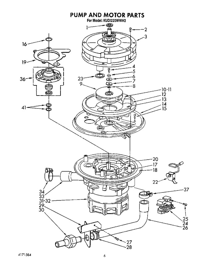 Diagram for KUDI220WWH3