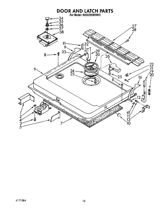 Diagram for KUDI220WWH3