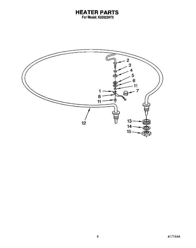 Diagram for KUDI22HT0