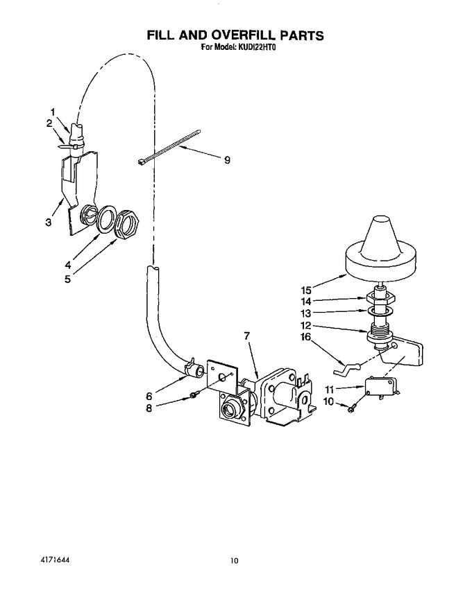 Diagram for KUDI22HT0