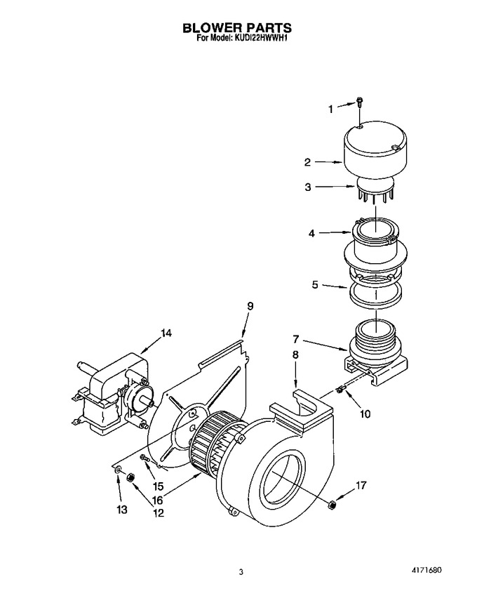 Diagram for KUDI22HWWH1
