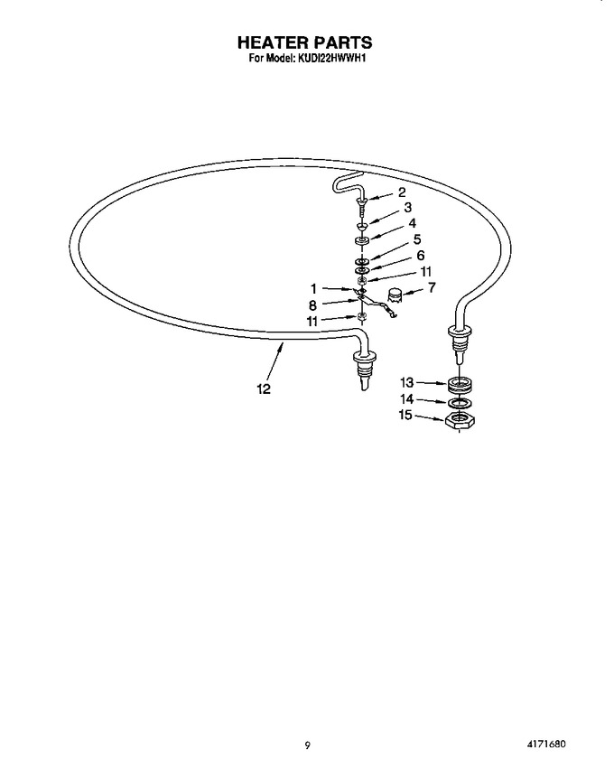 Diagram for KUDI22HWWH1