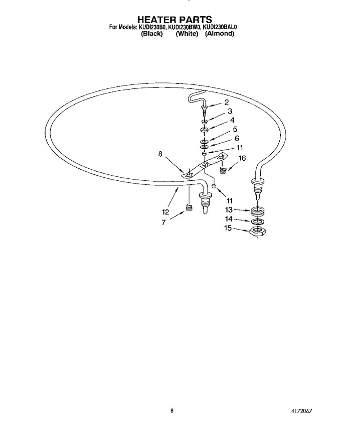 Diagram for KUDI230BW0