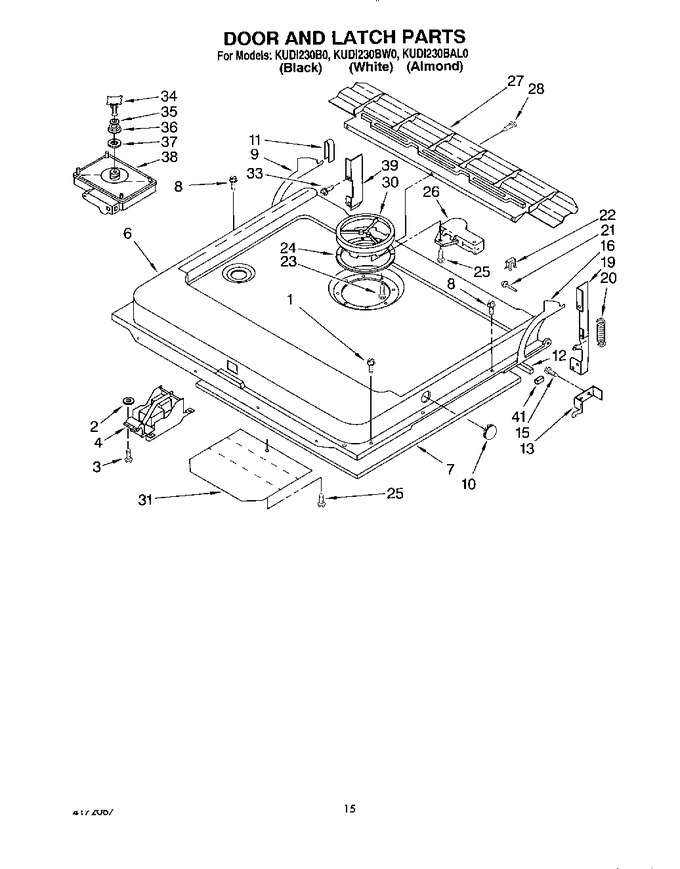 Diagram for KUDI230BW0