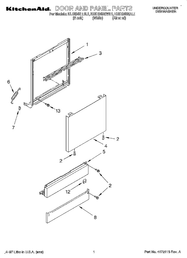 Diagram for KUDI24SEWH1