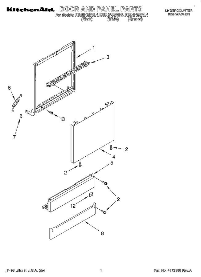 Diagram for KUDI24SEWH4
