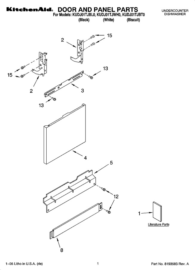 Diagram for KUDJ01TJWH0