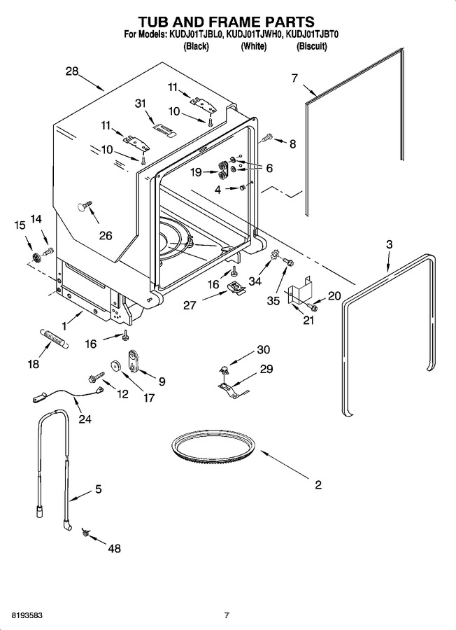 Diagram for KUDJ01TJWH0