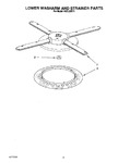 Diagram for 05 - Lower Washarm And Strainer