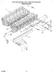 Diagram for 10 - Upper Rack And Track