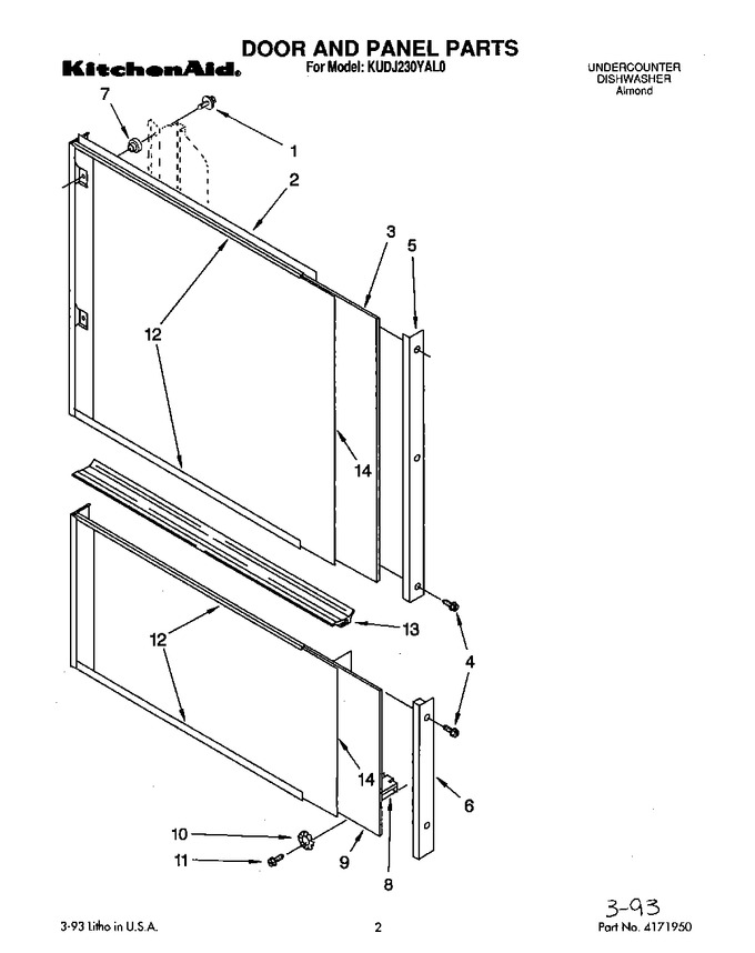 Diagram for KUDJ230YAL0