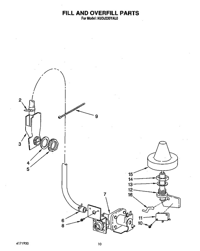 Diagram for KUDJ230YAL0