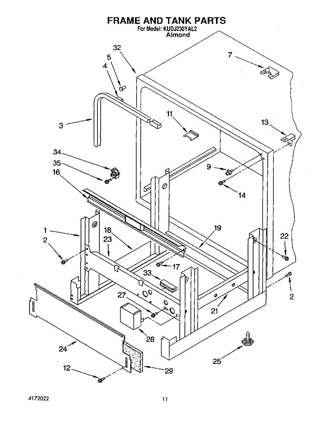 Diagram for KUDJ230YAL2