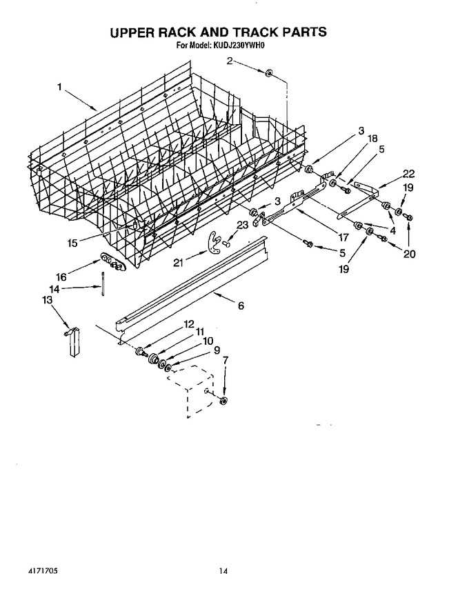 Diagram for KUDJ230YWH0