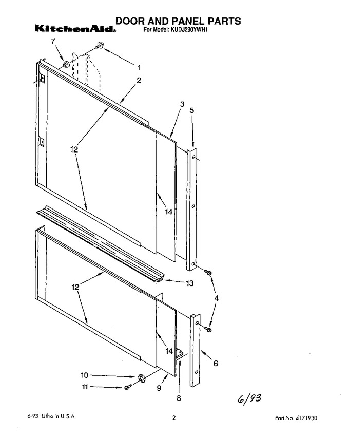 Diagram for KUDJ230YWH1