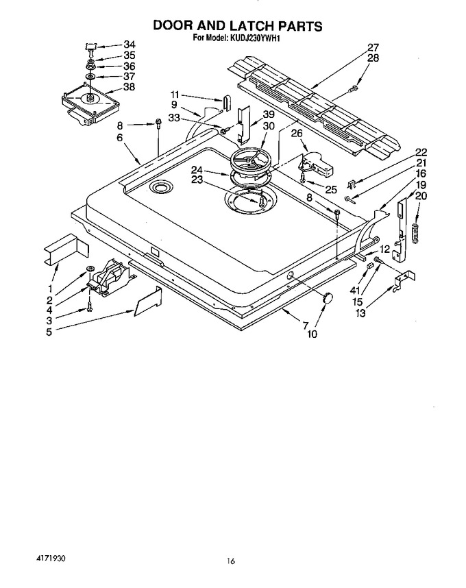 Diagram for KUDJ230YWH1