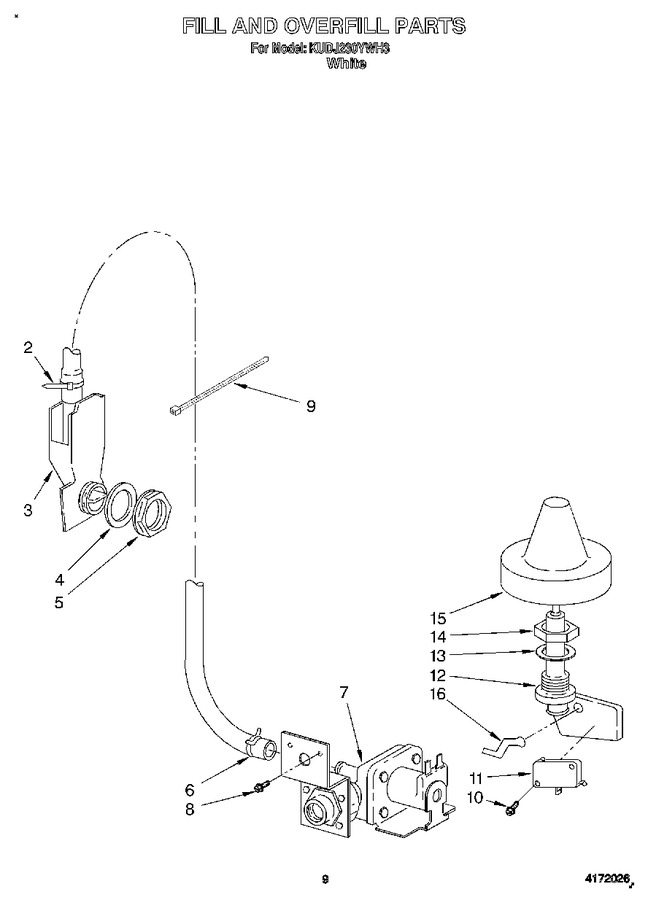 Diagram for KUDJ230YWH3