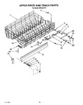 Diagram for 11 - Upper Rack And Track
