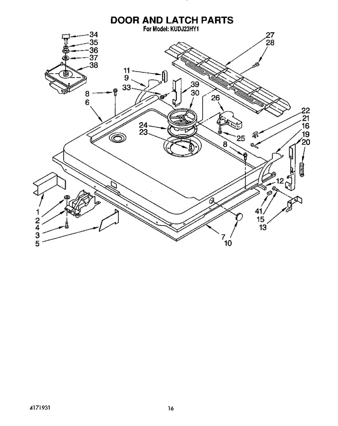 Diagram for KUDJ23HY1
