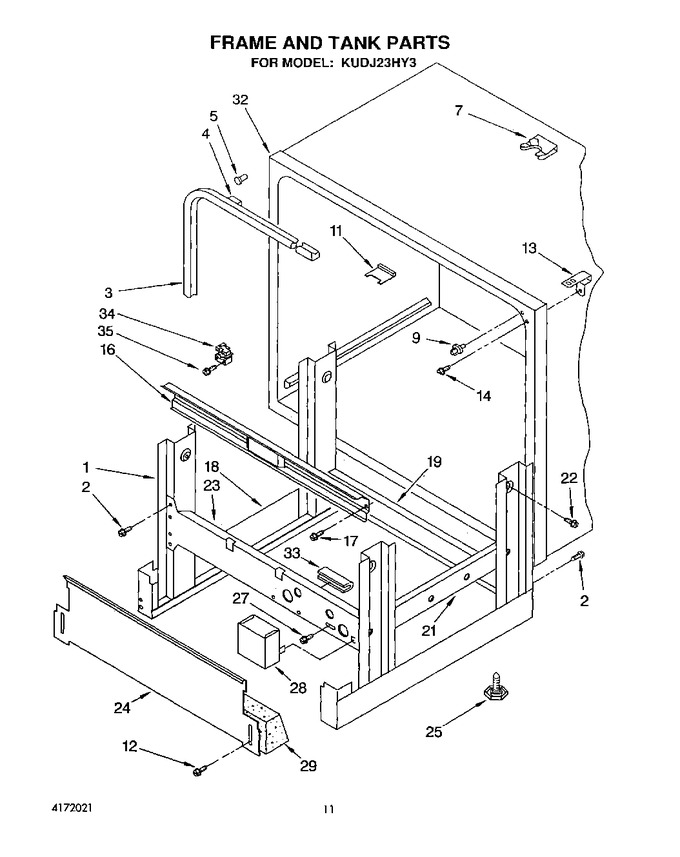 Diagram for KUDJ23HY3