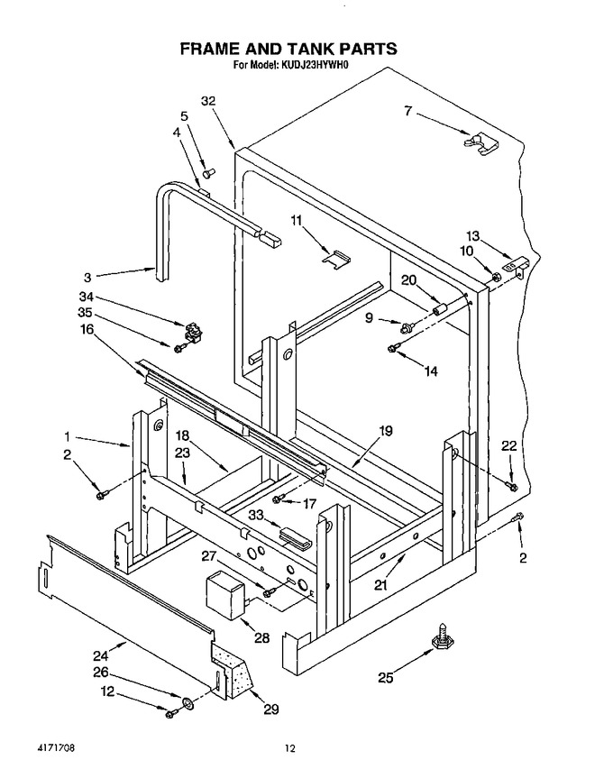 Diagram for KUDJ23HYWH0