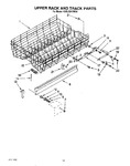 Diagram for 10 - Upper Rack And Track
