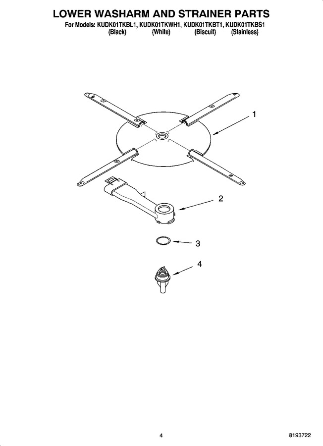 Diagram for KUDK01TKWH1