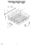 Diagram for 09 - Upper Rack And Track Parts