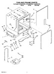Diagram for 07 - Tub And Frame Parts