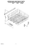 Diagram for 09 - Upper Rack And Track Parts