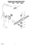 Diagram for 07 - Upper Wash And Rinse Parts