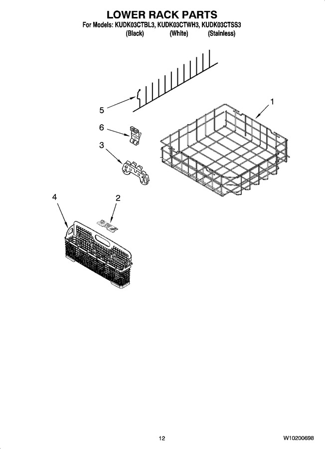 Diagram for KUDK03CTBL3