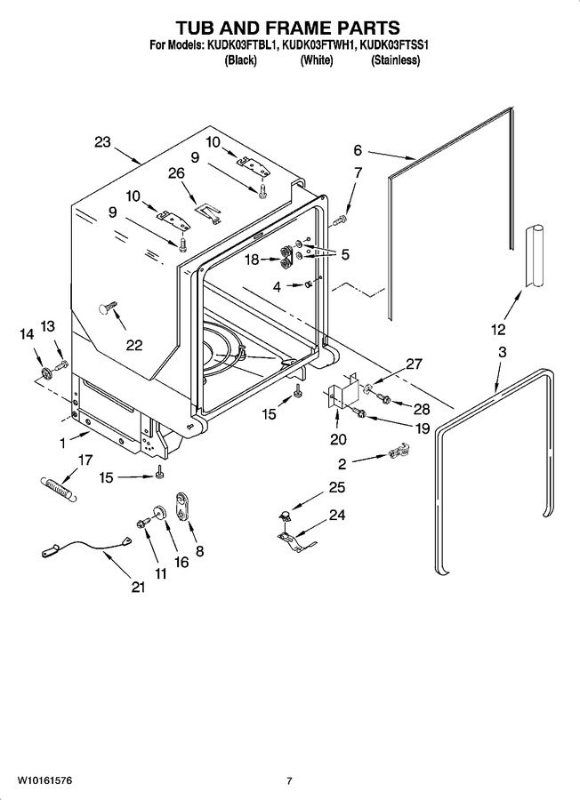 Diagram for KUDK03FTBL1