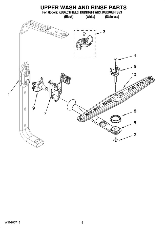 Diagram for KUDK03FTWH3