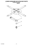 Diagram for 11 - Lower Washarm And Strainer Parts, Optional Parts (not Included)