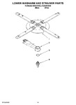 Diagram for 11 - Lower Washarm And Strainer Parts, Optional Parts (not Included)