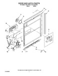 Diagram for 03 - Door And Latch Parts