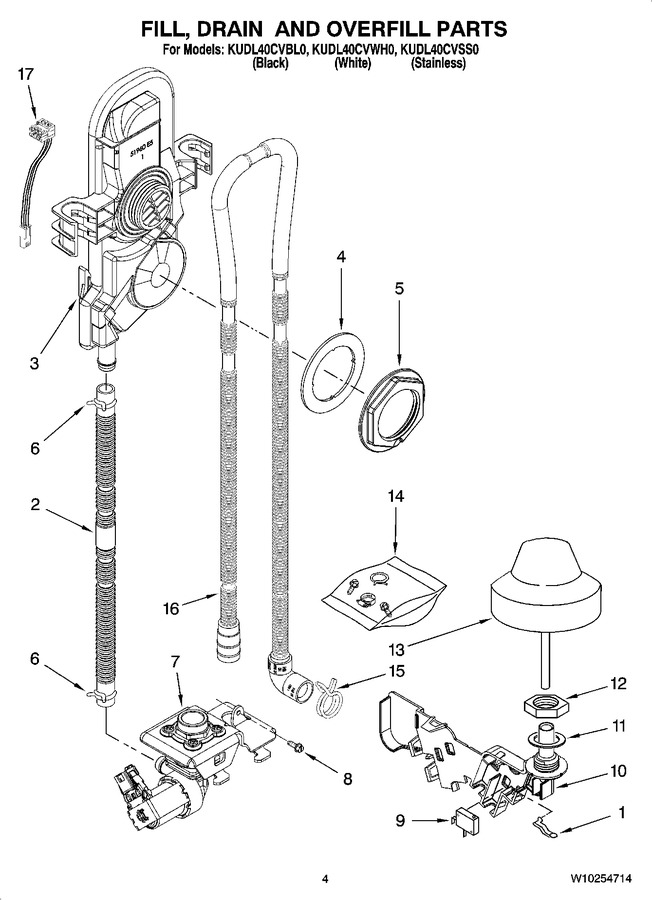 Diagram for KUDL40CVSS0