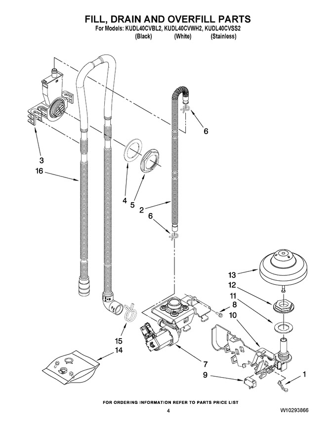 Diagram for KUDL40CVWH2