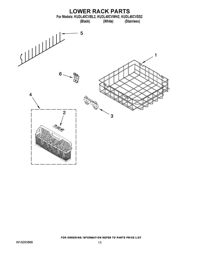 Diagram for KUDL40CVWH2