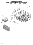 Diagram for 10 - Lower Rack Parts