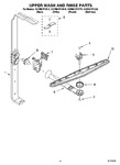 Diagram for 11 - Upper Wash And Rinse Parts