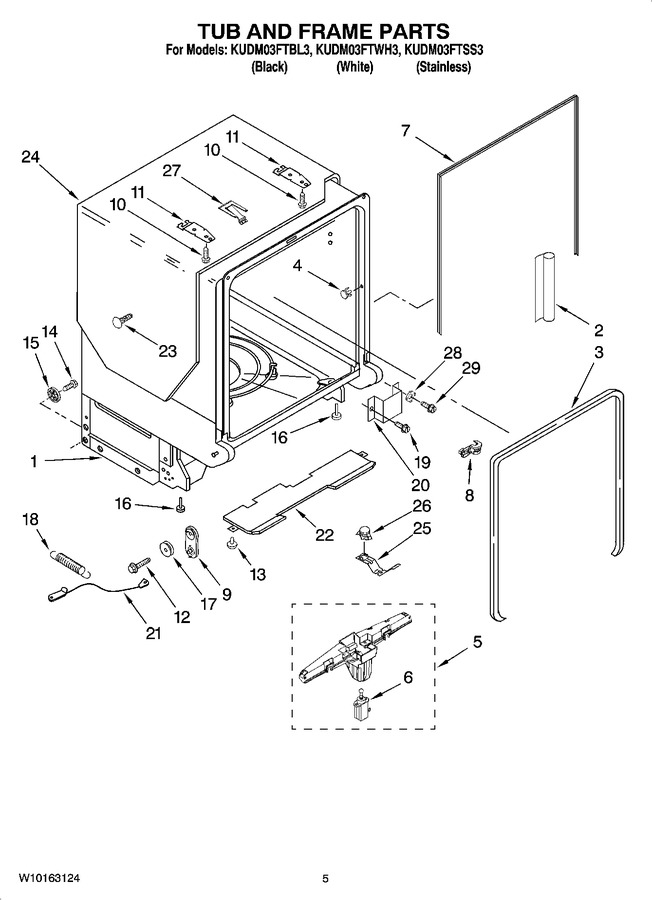 Diagram for KUDM03FTBL3