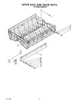 Diagram for 11 - Upper Rack And Track