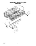Diagram for 11 - Upper Rack And Track