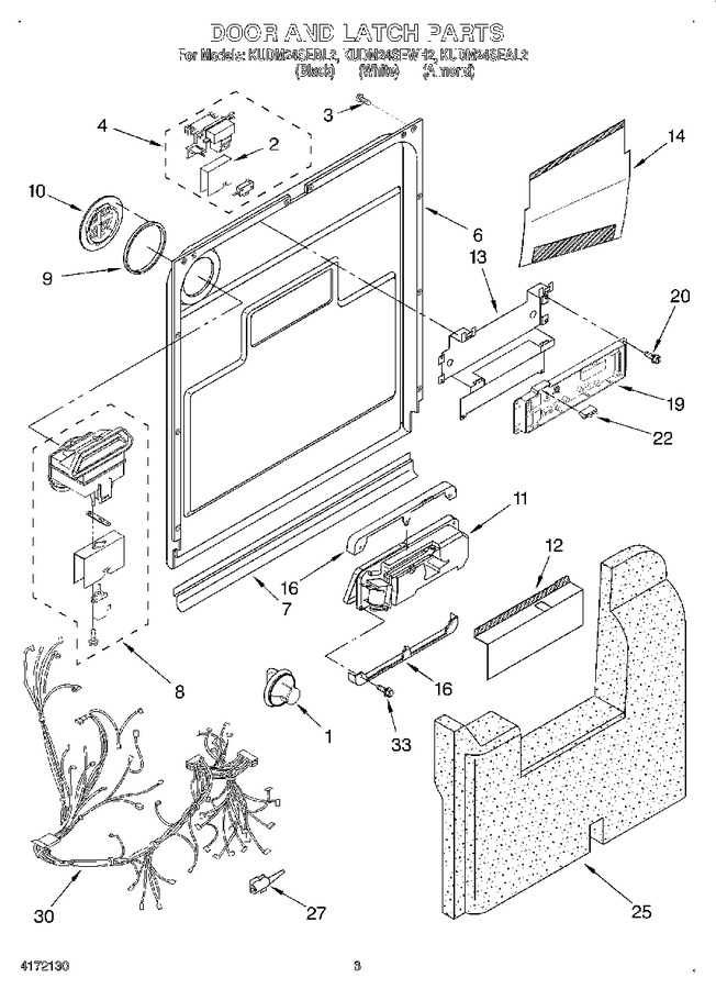 Diagram for KUDM24SEAL2