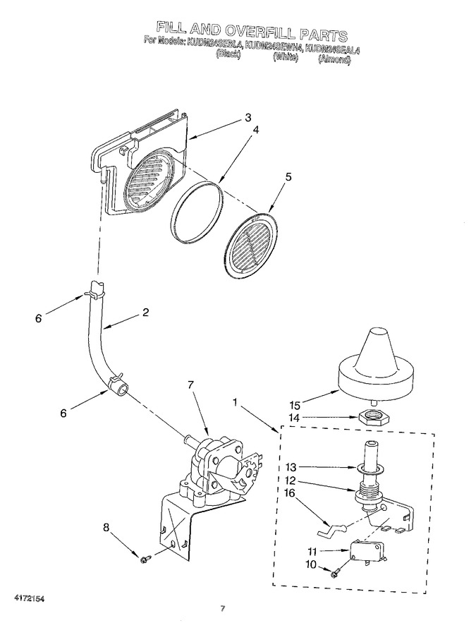 Diagram for KUDM24SEWH4