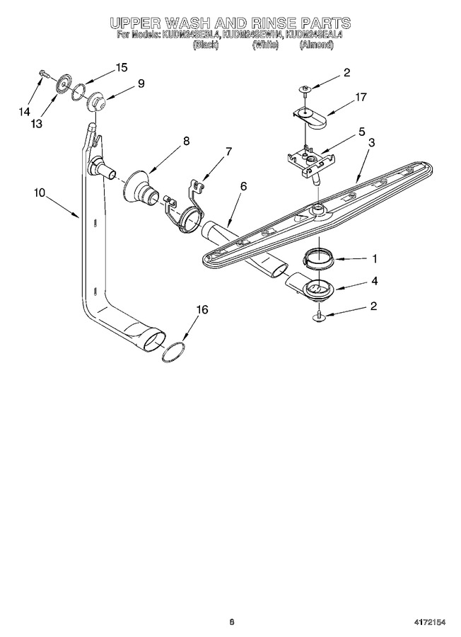 Diagram for KUDM24SEWH4