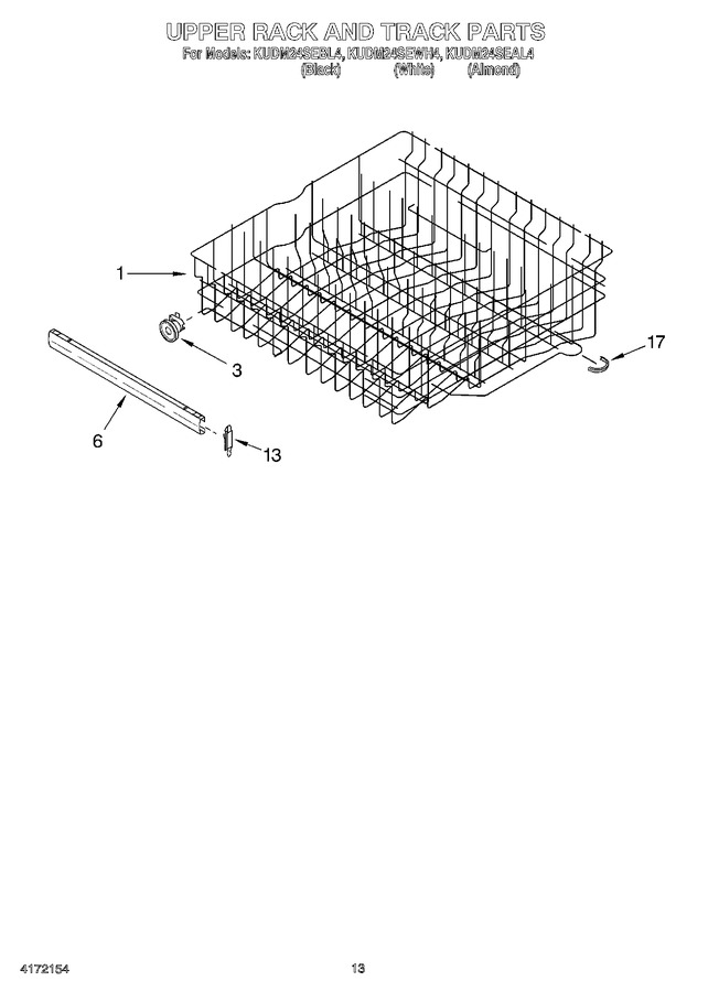Diagram for KUDM24SEWH4
