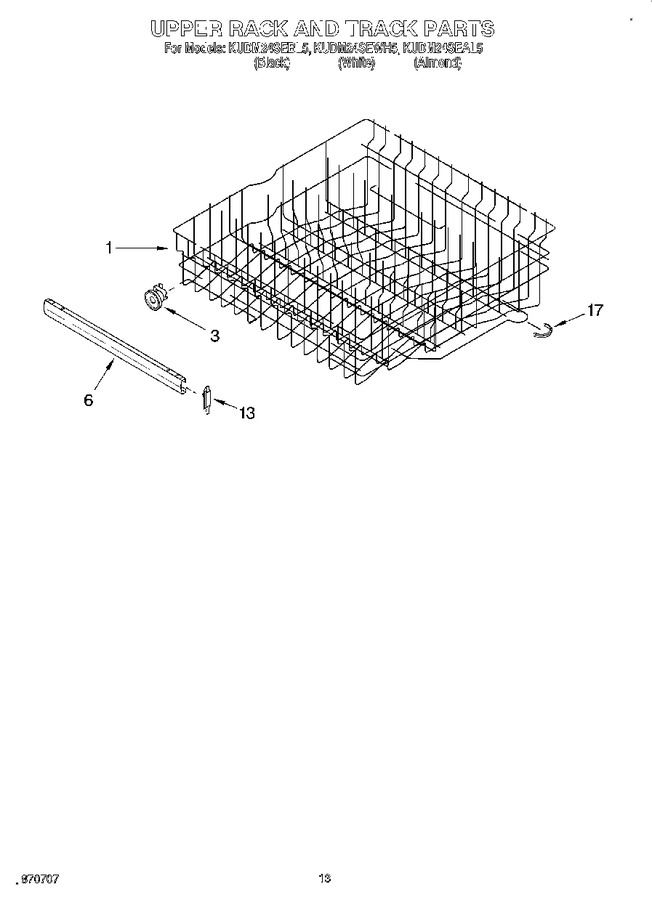 Diagram for KUDM24SEWH5